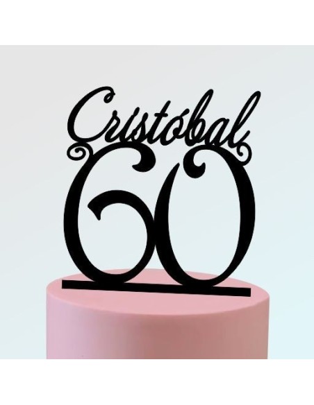 Topper cumpleaños Personalizado