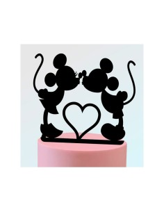 Topper Mickey y Minnie Beso