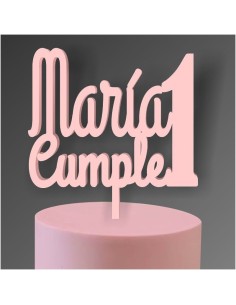 Topper Primer Cumple personalizado