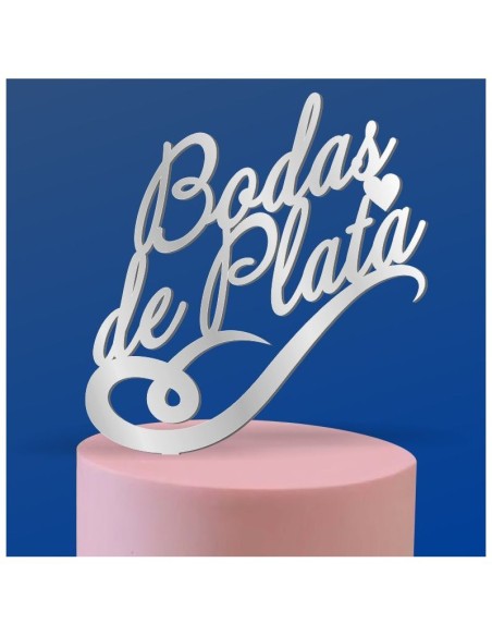 Topper Bodas de plata