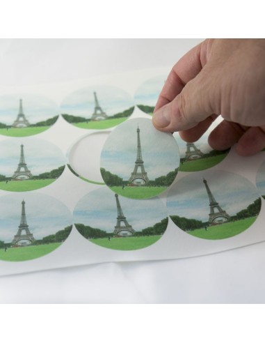 Impresiones en papel de azúcar por encargo