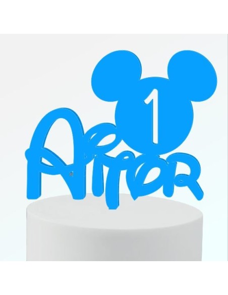 Topper Mi Bautizo personalizado