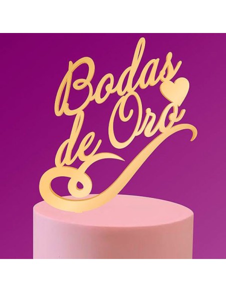 Topper Bodas de oro