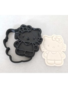 Cortador con marcador 3D Hello Kitty
