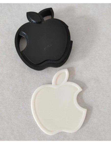 Cortador con marcador manzana con mordisco