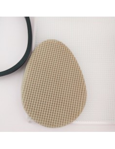 Placa textura gofre