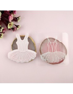 Placa vestido ballet+ cortador 2