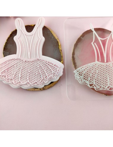 Placa vestido ballet+ cortador