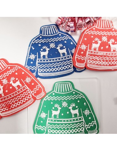 Sello relieve jersey invierno