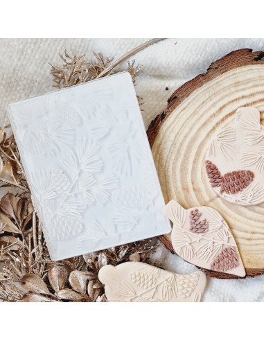 Placa textura madera