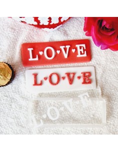 Cortador rectangulo love