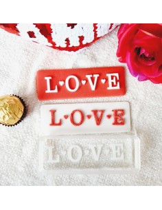 Cortador rectangulo love 2