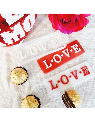 Cortador rectangulo love
