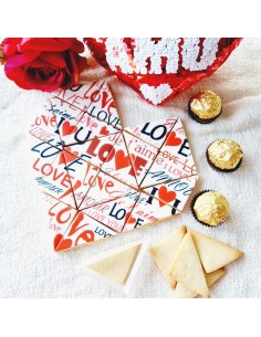 Cortador triangulo para puzzle corazon 2