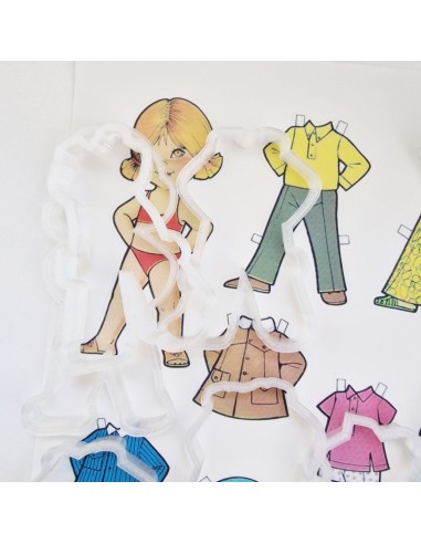 Cortadores para recortable vintage con papel de azucar