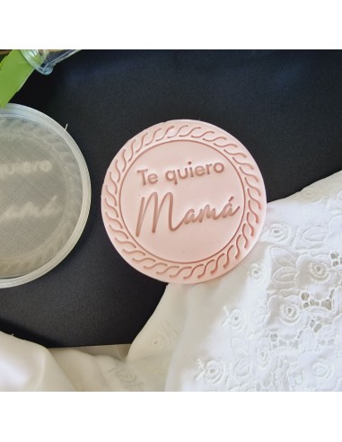 Cortador con marcador Te quiero mamá