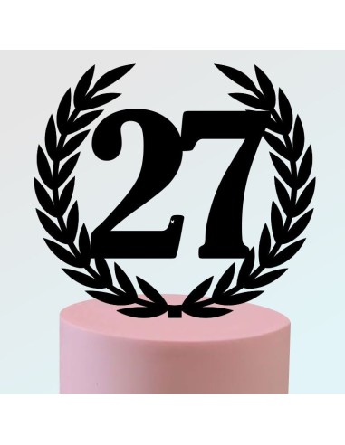 Topper Aniversario Laurel