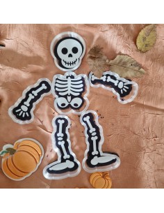 cortador esqueleto hallowen