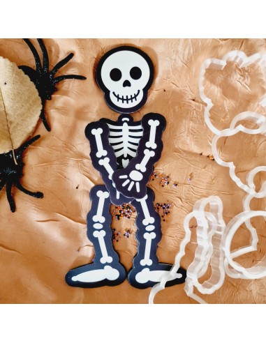 cortador esqueleto hallowen