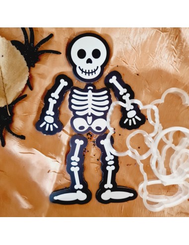 cortador esqueleto hallowen