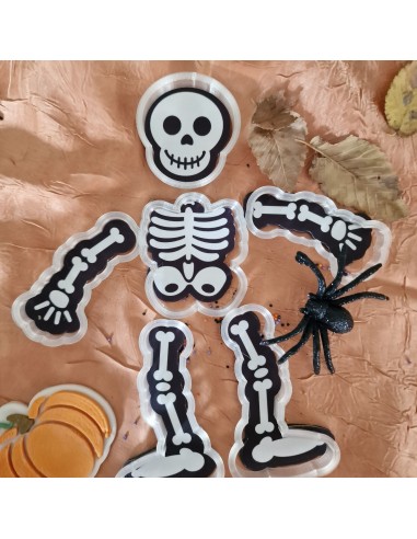 cortador esqueleto hallowen
