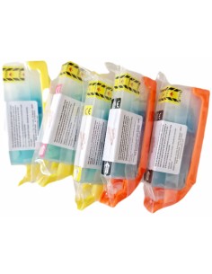 Pack de 5 Cartuchos de mantenimiento CLI580-581XL 2