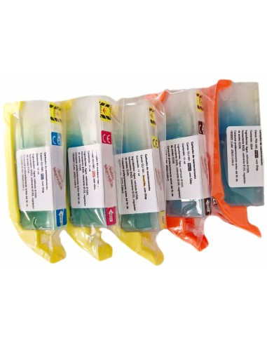 Pack de 5 Cartuchos de mantenimiento CLI550-551XL