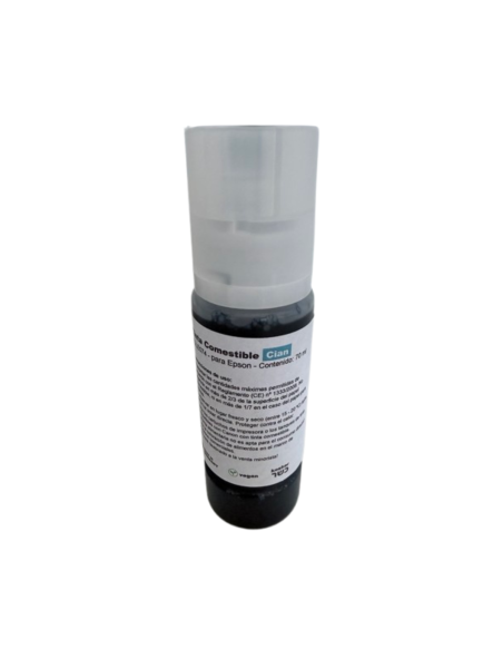 Tinta comestible Epson Eco Tank 70 ml. Cyan