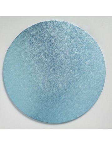 Base redonda azul gruesa 30 cm