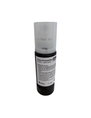 Tinta comestible Epson Eco Tank 70 ml. Negro