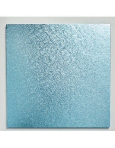Base cuadrada azul gruesa 25 cm