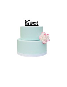 Topper "amor" 2