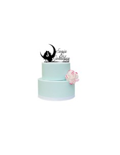 Topper Novios en la luna  2