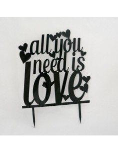 Topper all you need is love 