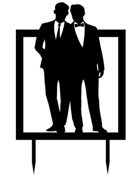 Topper boda gay 4