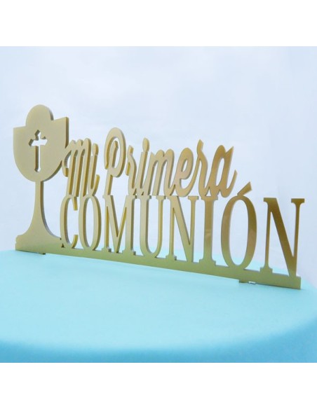 Topper "Mi Primera Comunión"