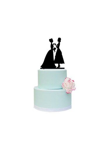 Topper Pareja de Novias 3