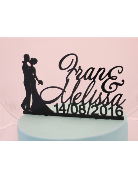Topper Pareja de Novios 2 con fecha