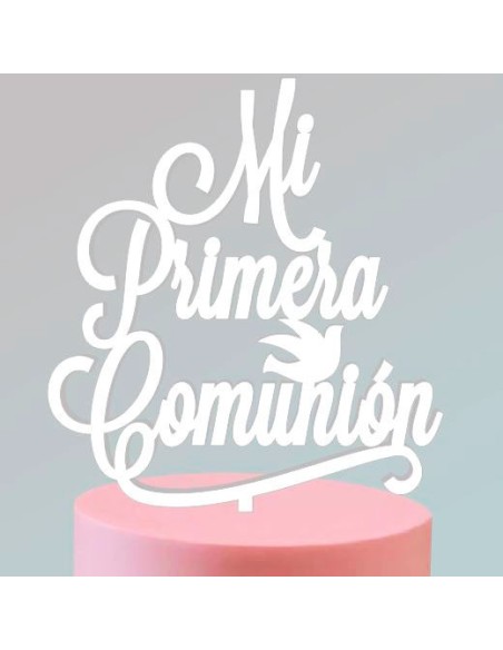 Topper "Mi Primera Comunión" 2