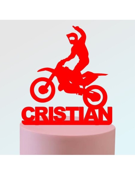 Topper motocross personalizado
